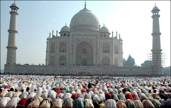 The Taj Mahal (1630 A.D.) Agra, India